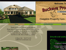 Tablet Screenshot of buckeyepropertyservices.com